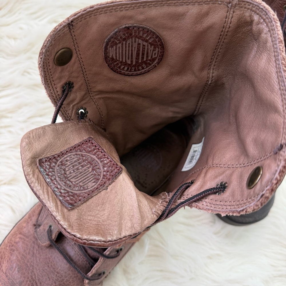 Palladium Baggy Leather Boots - Picture 7 of 8